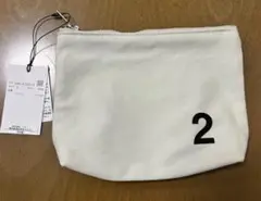 新品タグ付　MHL. HEAVY COTTON DRILL キャンバス ポーチ