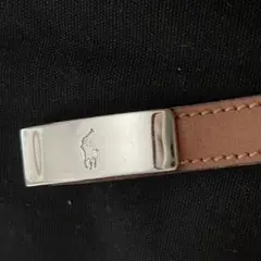 値下げ❗️ラルフローレンRalph Laurenレザーバングル！