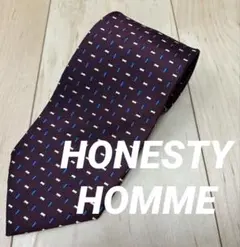美品 HONESTY HOMME メンズ ネクタイ