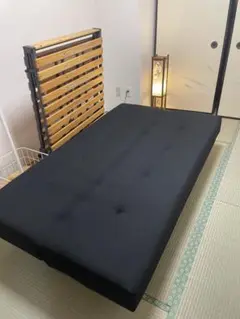 【引き取り限定】IKEA BALKARP ソファベッド 黒