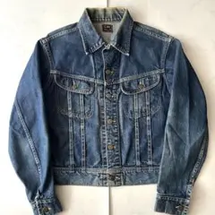 希少サイズ46 LEE × リアルマッコイズ　101-J デニムジャケット LEE×THE REAL McCOY'S デニムジャケット 101-J 101-J インディゴ