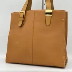 【良品】BURBERRY バーバリー ノバチェック トートバッグ ブラウン