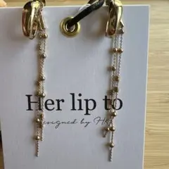 herlipto Layered Chain Pierces ハーリップトゥ