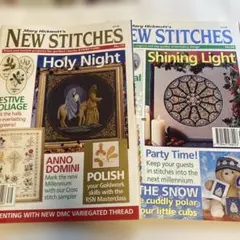 ⭐︎1344クロスステッチ刺繍雑誌No79とNo80 2冊まとめて