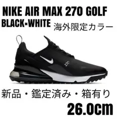 (新品箱有・海外限定)ナイキNIKE AIR MAX 270G 黒26.0cm