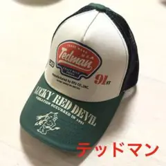 TEDMAN テッドマン キャップ LuckyRedDevil サイズフリー