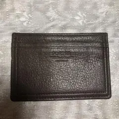 PORTER 革製品 定期入れパスケース名刺入れ カードケース ブラウン