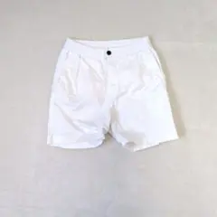 【H&M/エイチアンドエム】ショートパンツ『XS』ホワイト　ポケット　シンプル