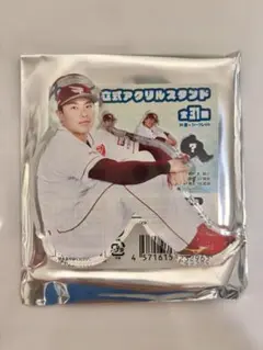 楽天イーグルス　分厚い自立式アクリルスタンド　渡辺翔太