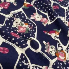 レトロアニマル生地