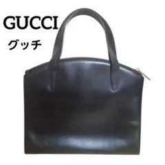 GUCCIグッチ ハンドバック レザー ブラック
