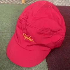 Rapha ロゴキャップ レッド ONE SIZE