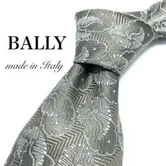【極美品】BALLY ネクタイ 新品同様 オシャレ 小紋 イタリア 希少品