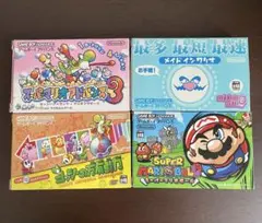 【動作未確認】ゲームボーイアドバンスソフト　4点セット