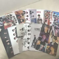 新品 SixTONES クリアファイル 集合 歴代 コンサート 舞台 ライブ