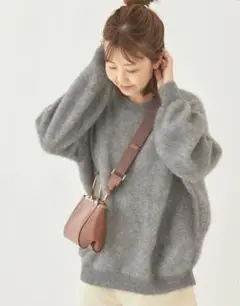 【新品】Plage Furボリュームソデプルオーバー