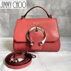 【極美品】JIMMY CHOO MADELINE 2WAY トップハンドルバッグ
