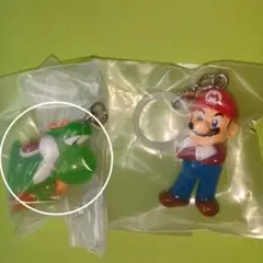 スーパーマリオ　ガチャガチャ　めじるしアクセサリー
