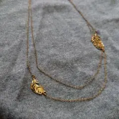 美女と野獣　Alex Monroe シルバーネックレス 美女と野獣 Alex Monroe シルバーネックレス