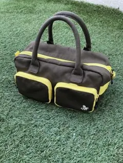 8yards ハチヤーズ 完売 カートバッグ カーキu0026イエロー ゴルフ