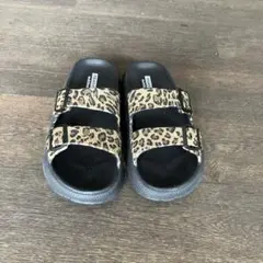 FREAK'S STORE ヒョウ柄 2ストラップサンダル美品