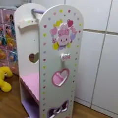 マザーガーデン うさもも ハンガーラック ピンク リボン