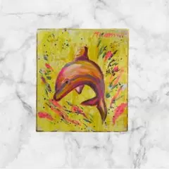 癒しの油絵　油彩画　原画　絵画　アート　ドローイング