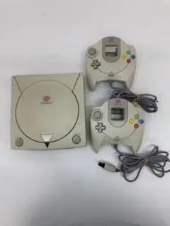 【動作未確認】セガ Dreamcast 本体 コントローラー2つ