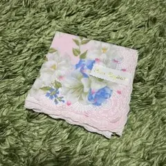 pour toujours 花柄 ハンカチ