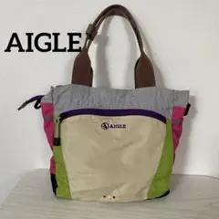 AIGLEエーグルミニナイロントートバック
