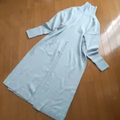 美品●ルフィル●アドーアADORE●カシミヤ混タートルニットワンピース