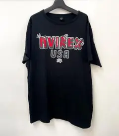 AVIREX XL Tシャツ TEE アヴィレックス グラフィティー