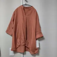 シャツ　テラコッタ