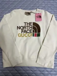 新品!GUCCI THE NORTH FACE コットンスウェットトレーナー