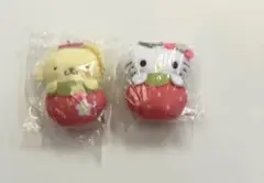 サンリオキャラクターズ いちごおくるみマスコット ポムポムプリン キティ