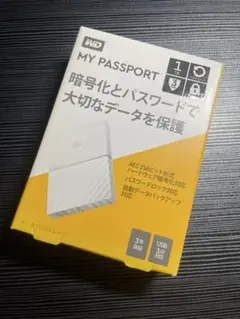 WD MY PASSPORT HDD 1T 新品 未開封 動作未チェック