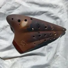 トリプルオカリナ　素焼　裏穴式　フォーカリンク製