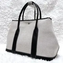 【極美品】GRAZNER MILANO トートバッグ ダークブラウン キャンバス