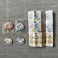 ちいかわ くら寿司 缶バッジ マグネット ハチワレ シーサー ラッコ
