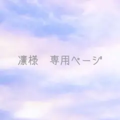 凛様 専用ページ