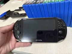 SONY PS Vita 2000 本体 ブラック×カーキ