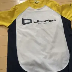 Liberta サッカーシャツ Mサイズ ホワイト/イエロー/ネイビー