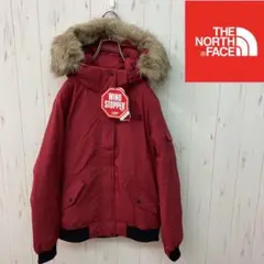 新品 ダウンジャケット レッド WIND STOPPER レディースS