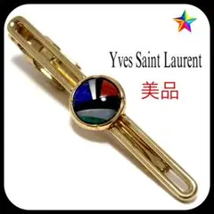 美品✨ イヴサンローラン ネクタイピン タイピン マルチカラー