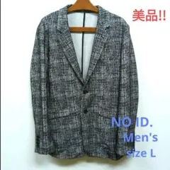 ノーアイディー ラン テーラード パーカー カーディガン コート - メルカリ