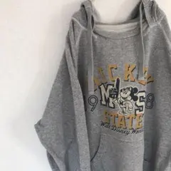 USA古着 disney ディズニー オーバーサイズ パーカー XL