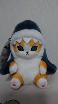mofusand モフサンド サメにゃん マスコット ぬいぐるみ 公式 ぢゅの