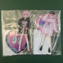 夢見りあむ アクリルスタンド travas tokyo コラボ 2つセット