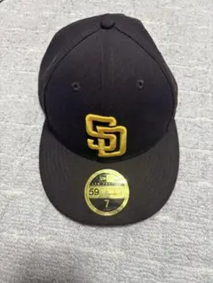 59FIFTY SDロゴ キャップ サイズ7 黒