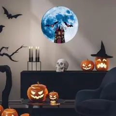 ハロウィン 飾り付け ウォールステッカー 蓄光シール 蛍光ステッカー①